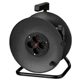 EDM 20116 Thermal Protector 4 Plugs 50 M Cable Reel Black