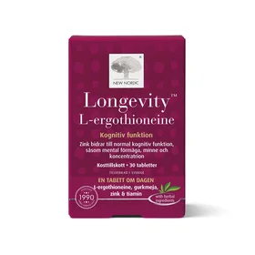 New Nordic Longevity L-ergothioneine 30 kapslar