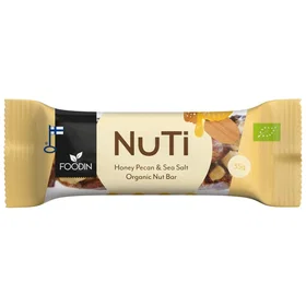 Foodin NUTI Honning Pecan & Havsalt 35g