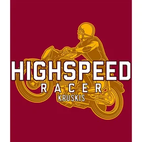 Kruskis Highspeed Racer Short Sleeve T-shirt (Herr)