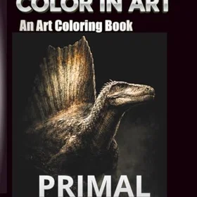 Color In Art: Primal Färgläggningsbok