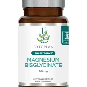Cytoplan Magnesium Bisglycinate 200mg 60 Capsules