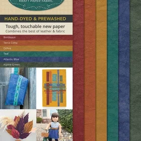 C Designer Sampler Kraft Paper 6 Sheets 8.5 x 11