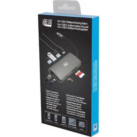 Adesso AUH-4030 8 en 1 USB-C Multiport Docking Station