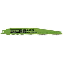 Luna Reciprocating Saw Blade 225x25x1.25 6-8TPI 3-pack