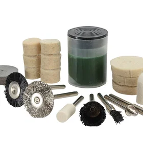 BlueSpot Tools Kit de nettoyage et polissage 20 pièces B/S19013
