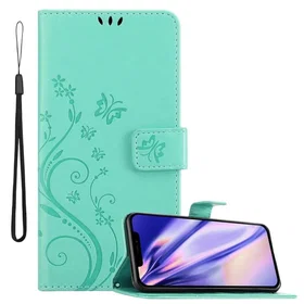 Cadorabo Floral Wallet Case for iPhone 12/12 Pro