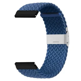 CaseOnline Vävd Klockband Blå för Amazfit Bip Lite