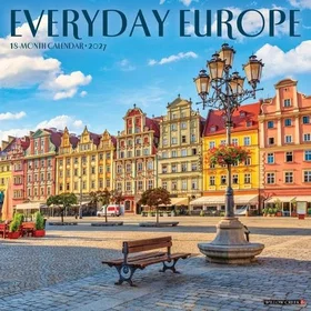 Willow Everyday Europe Wall Calendar 2027