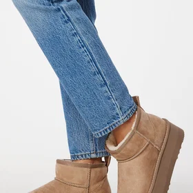 Bubbleroom Mini Platform Boots (Nainen)
