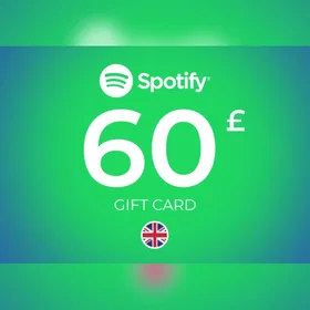 Spotify Gavekort 60 GBP