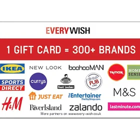 EVERYWISH Digital Gift Card 50 GBP