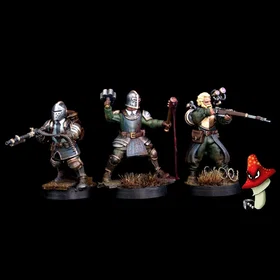 Wargames Atlantic Trench Missionaries Miniatures Figur WAATW001