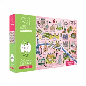 Neoludis BooknApp Teampuzzle Paris 1000 Pièces