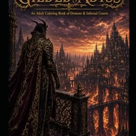 Gilded Abyss Färgläggningsbok