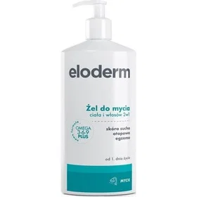 Eloderm 2-in-1 Body and Hair Wash Gel for Dry and Atopic Skin 400ml