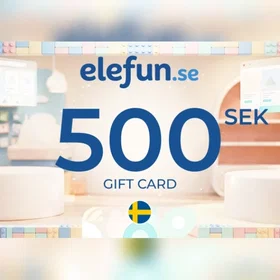Elefun.se Gavekort 500 SEK