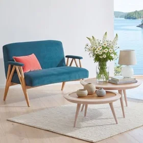 Robin Banquette Style Scandinave Canapé (2-Places)