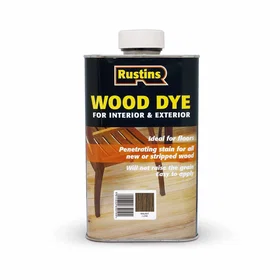 Rustins Wood Dye Walnut Wood Stain 1L