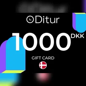 Ditur.dk Gavekort 1000 DKK