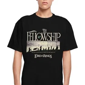 MERCHCODE Lord Of The Rings Fellowship Oversized Kortärmad T-shirt (Herr)
