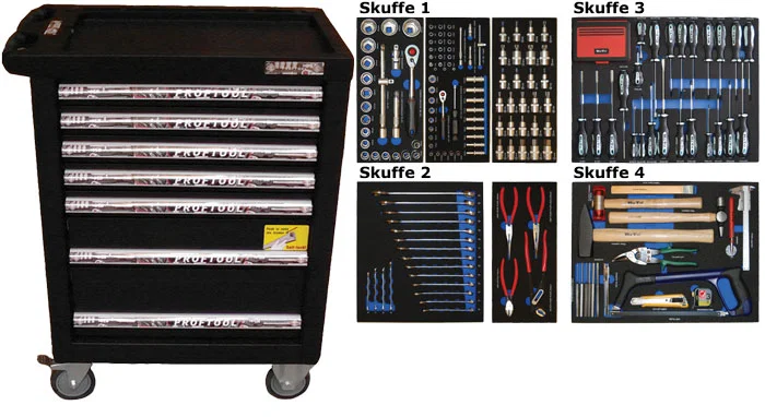 Bato 9124-260 Tool Cart (7 drawers)