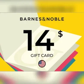 Barnes and Noble Gavekort 14 USD