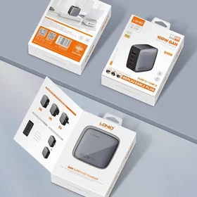 LDNIO Charger 4 Port (1a3c) 100w 15v 5a Q408