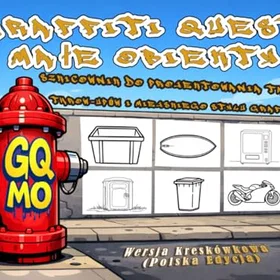 Graffiti Quest - Małe Obiekty Färgläggningsbok