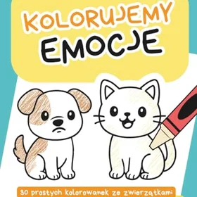 Kolorujemy Emocje Färgläggningsbok för barn