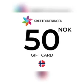 Kreftforeningen Gavekort 50 NOK