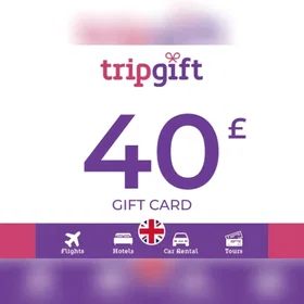 TripGift Gavekort 40 GBP