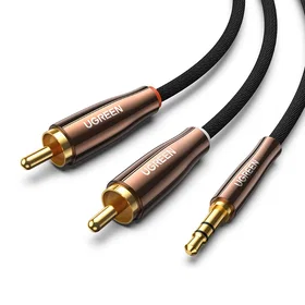Ugreen 3,5mm til 2x RCA Kabel 2m