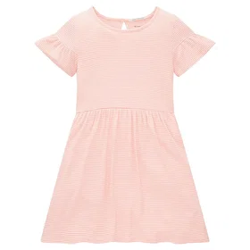 Tom Tailor Flicka Striped Short Sleeve A Line Dress