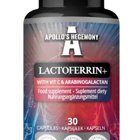 Apollo's Hegemony Lactoferrin+ 100mg 30 Capsules