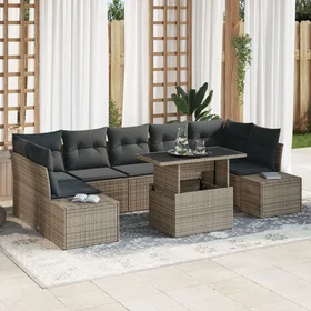 vidaXL Garden Sofa Set with Cushions 8 Pieces 3357872