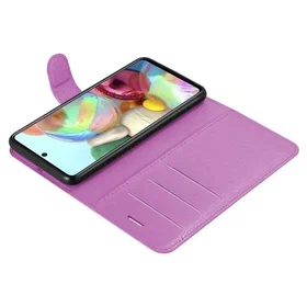 Cadorabo Plånboksfodral med Magnetisk Stängning Ställfunktion och Kortfack för Samsung Galaxy A71 5G