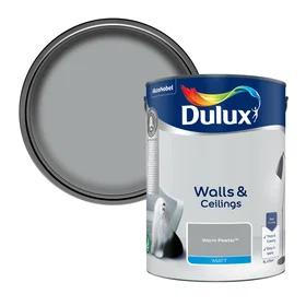 Dulux Matt Emulsion Paint Warm Pewter 5L