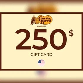 Cracker Barrel Gift Card 250 USD