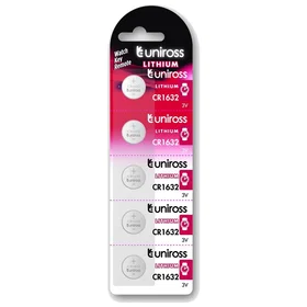 Uniross Lithium CR1632 5-pack