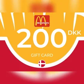 McDonald's Gift Card 200 DKK