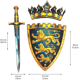 Konges Slöjd Triple Lion Set Sword