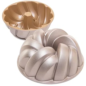 Erreke Plait Gjuten Aluminium Ringformad Form för Sockerkaka 24cm 2.5L
