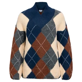 Vila Brenda V Neck Sweater (Dam)
