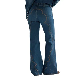 Wrangler Western 70s Flare Jeans (Dam)