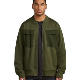 G-star Woven Mix Sweater Jacket Sweatshirt (Herr)
