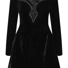 Bardot Luvia Velour Hourglass Mekko