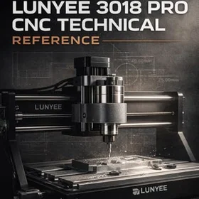 LUNYEE 3018 PRO CNC TEKNISK REFERENS