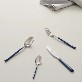 Jotex COLT bestickset 24 delar Silver/blå