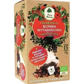Dary Natury Organisk Vitamin Bomb Örtte Pyramider 45g